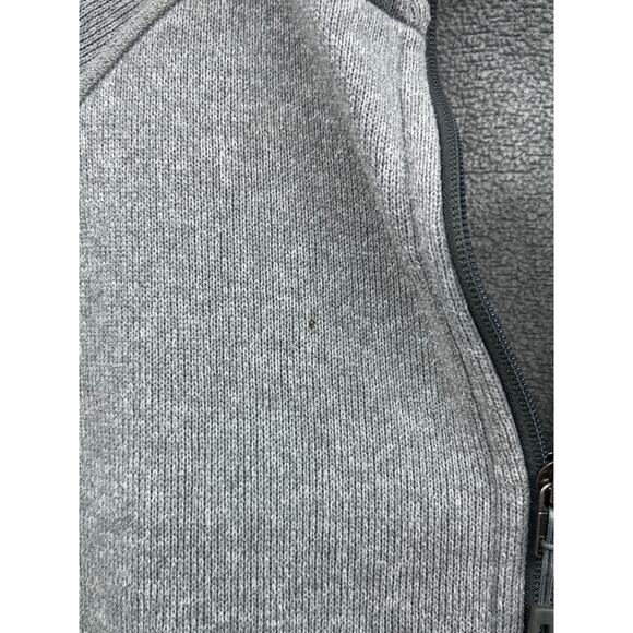 Patagonia Better Sweater Fleece Jacket Gray Full Zip (Flawed) Outdoor Mens Sz M - Picture 7 of 8